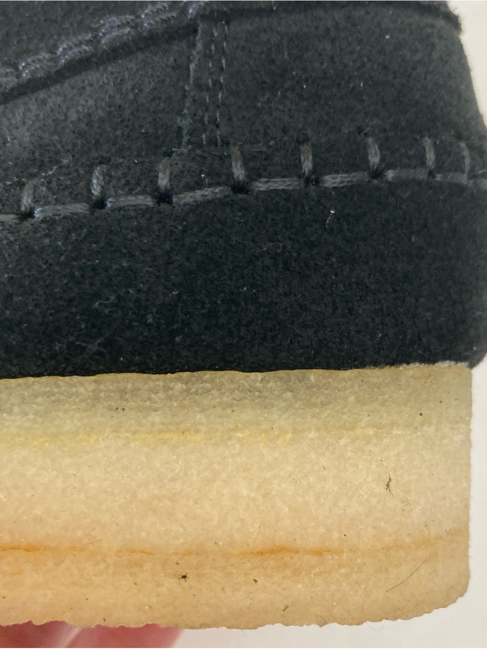 Clarks Women’s Weaver Black Suede Lace-Up Casual Shoes 8.5M - Picture 10 of 14